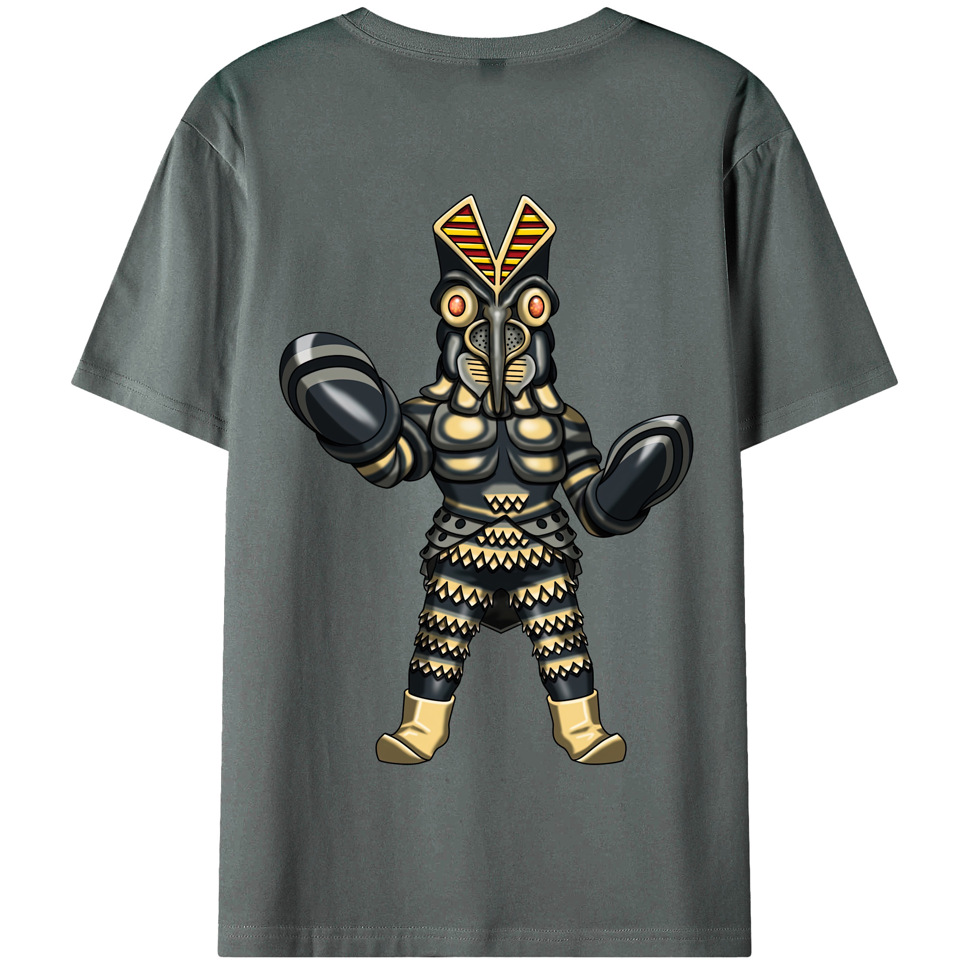 （画像用） ウルトラマン Ultraman 綿100％半袖Tシャツ（背面プリント）